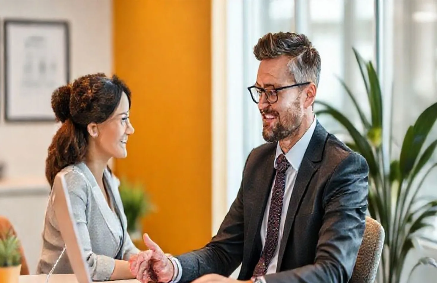 Professional HR consultation meeting